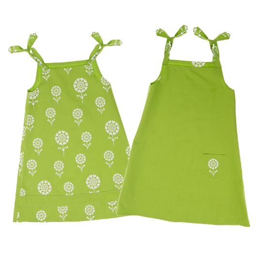 Ivy & Alex dress for girls in green
