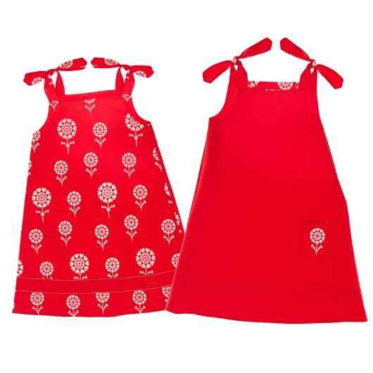 Ivy & Alex dress for girls in red